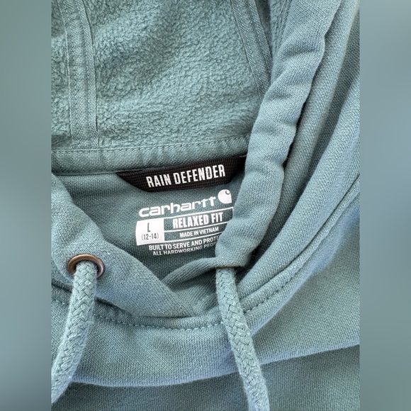 Carhartt Rain Defender Relaxed Fit Hooded Sweatshirt - Picture 2 of 4